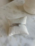 Silver Nailed It Bracelet