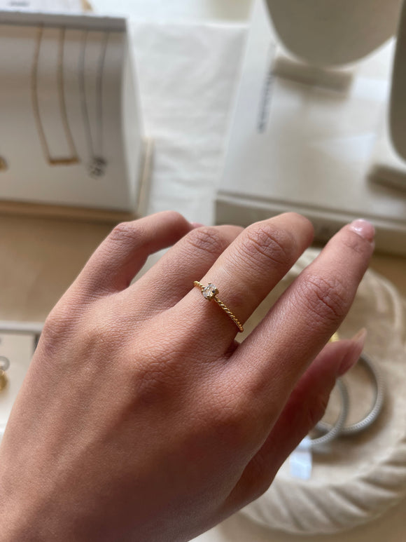 Aria CZ Ring