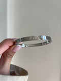 Silver Love Bracelet No Diamonds