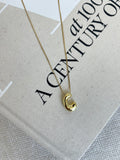 Bubble Initial Necklace
