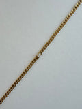 CZ Cuban Link Anklet
