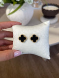 VC Black Earrings