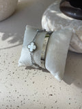 VC Silver Pearl Bracelet