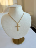 CZ Cross Necklace