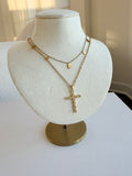 CZ Cross Necklace