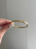 Thin Gold Love Bracelet no diamonds