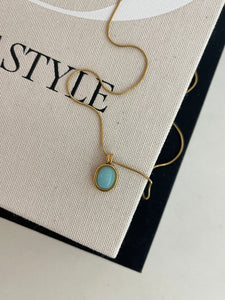 Turquoise Gemstone Necklace